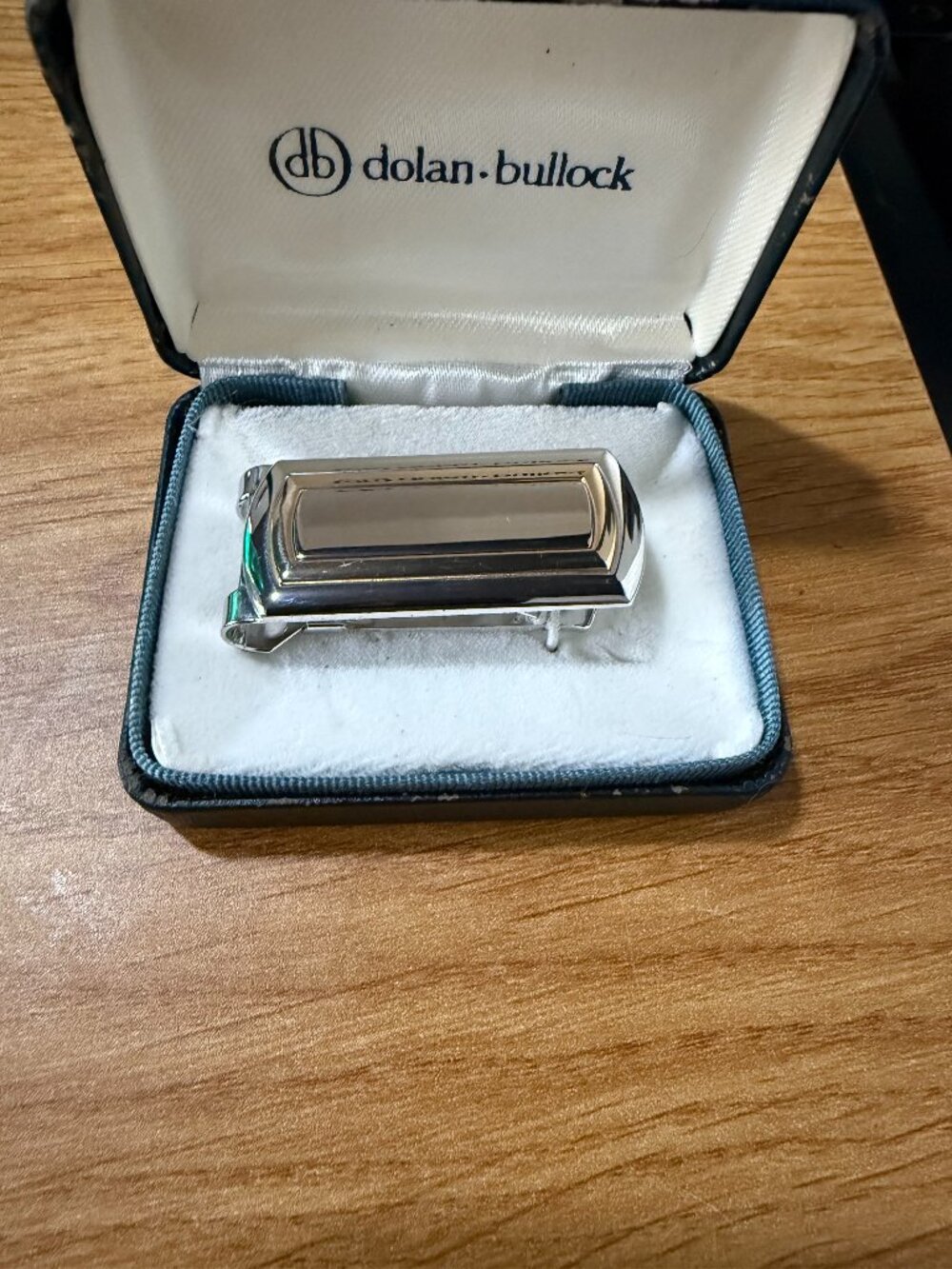 Dolan and Bullock .925 Sterling Silver and 14k Yellow Gold Accent Lux Money Clip